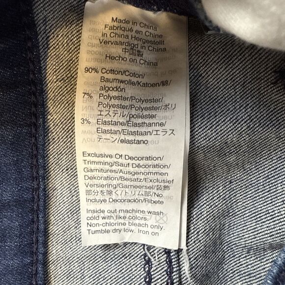 Madewell Womens Jeans Size 29 Blue Denim Ribbon Tux Stripe Stovepipe Ankle - Picture 7 of 9